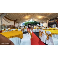 15m Marquee Tent with Underlayer